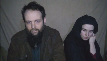 north american couple appear in new taliban hostage video north american couple appear in new taliban hostage video
