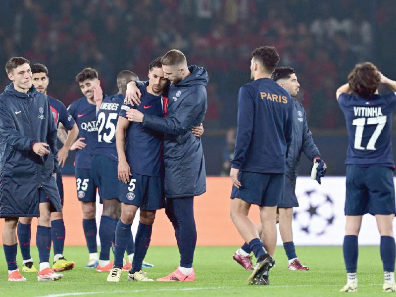 paris saint germain have secured just four points from three games in new champions league formats photo afp