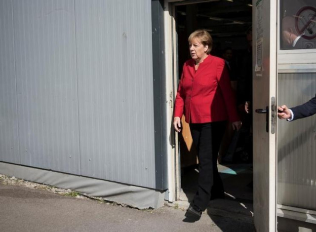 german chancellor angela merkel visits facilities of yacht manufacturer hanseyachts ag in greifswald germany august 30 2016 photo reuters german chancellor angela merkel visits facilities of yacht manufacturer hanseyachts ag in greifswald germany august 30 2016 photo reuters