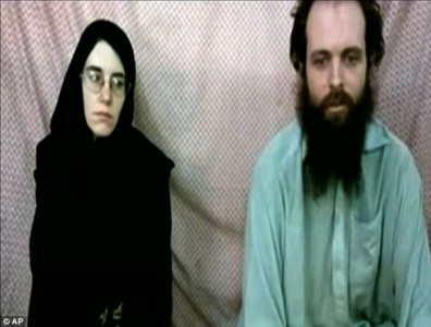 north american couple appear in new taliban hostage video north american couple appear in new taliban hostage video