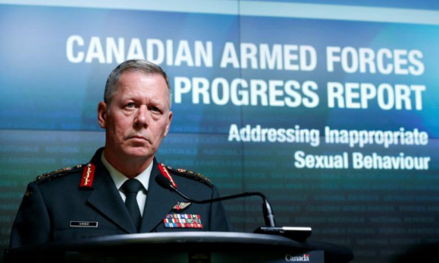 canada 039 s chief of defence staff general jonathan vance takes part in a news conference upon the release of a progress report on addressing inappropriate sexual behaviour in the canadian armed forces in ottawa ontario canada august 30 2016 photo reuters canada 039 s chief of defence staff general jonathan vance takes part in a news conference upon the release of a progress report on addressing inappropriate sexual behaviour in the canadian armed forces in ottawa ontario canada august 30 2016 photo reuters