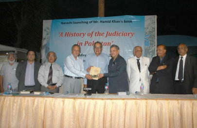 hamid khan pens book on history of pakistan s judiciary