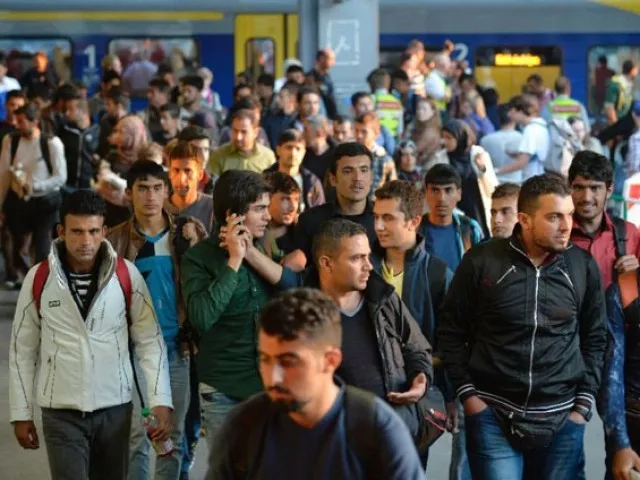 migrants arrive at the railway station in munich southern germany on september 12 2015 photo afp migrants arrive at the railway station in munich southern germany on september 12 2015 photo afp