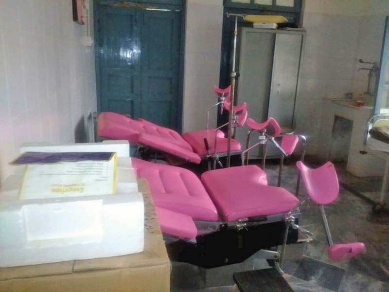 a view of the room in shabqadar hospital photo express