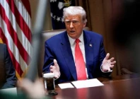 us president donald trump attends a cabinet meeting at the white house in washington dc us april 10 2025 photo reuters
