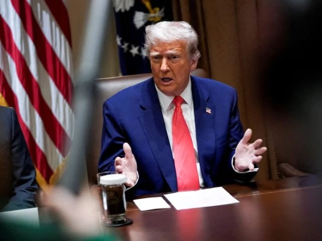 us president donald trump attends a cabinet meeting at the white house in washington dc us april 10 2025 photo reuters us president donald trump attends a cabinet meeting at the white house in washington dc us april 10 2025 photo reuters