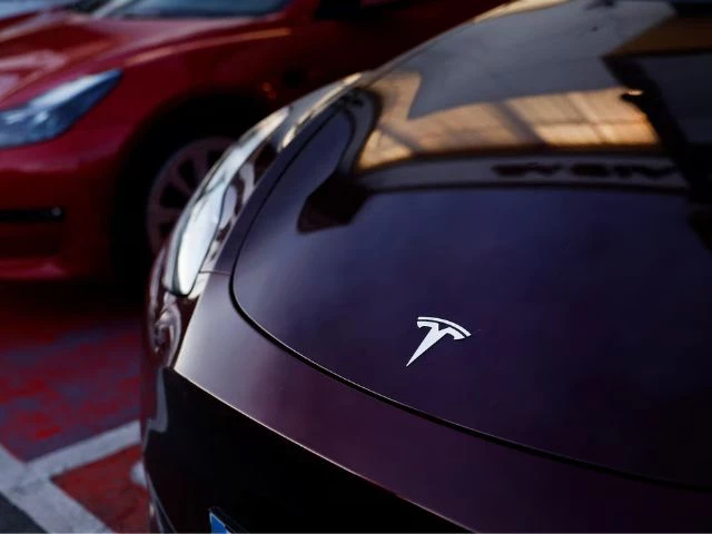 tesla electric vehicles are lined up at a dealership in durango northern spain october 30 2023 photo reuters tesla electric vehicles are lined up at a dealership in durango northern spain october 30 2023 photo reuters