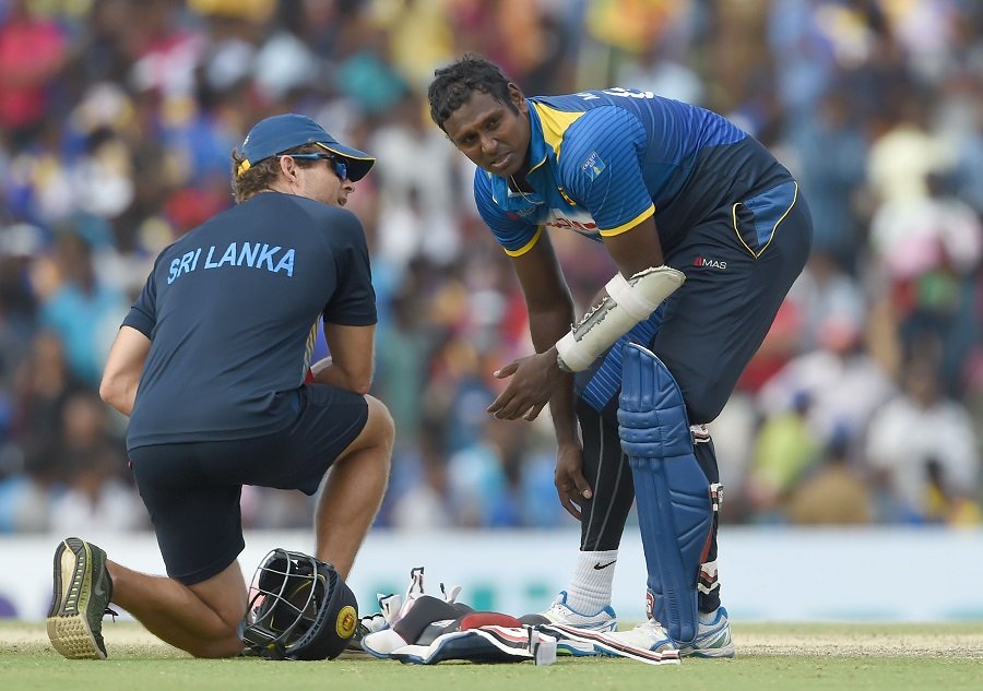 sri lanka s mathews out of remaining limited overs series against australia