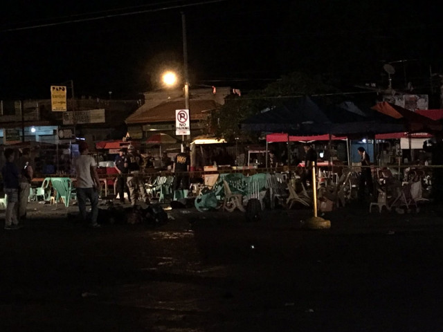 photos from the site of the explosion in davao city photo courtesy cnn philippines photos from the site of the explosion in davao city photo courtesy cnn philippines