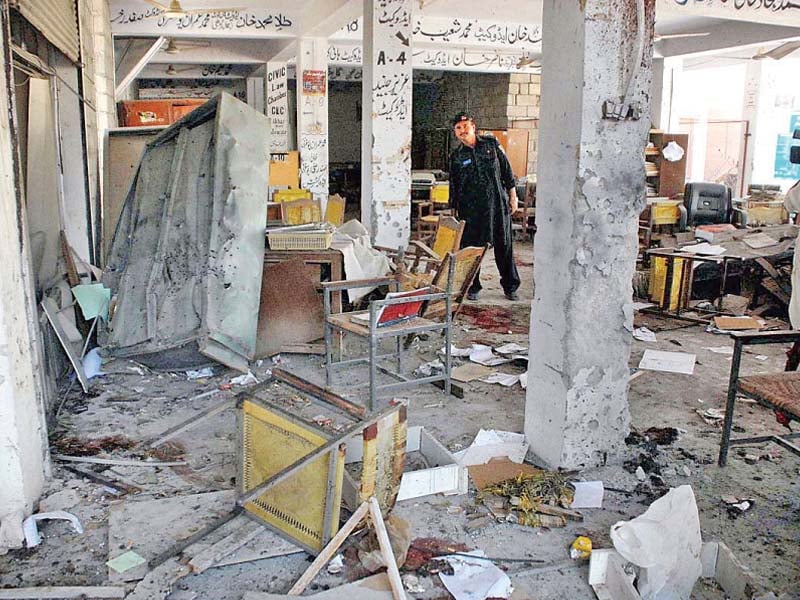 lawyers under attack bomber kills 13 at mardan courts