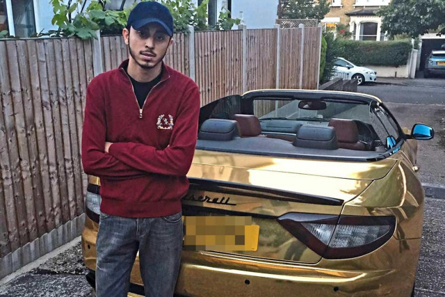 golden child hamza sheikh left says he will learn in a rolls royce under the supervision of his staff after his maserati was impounded photo evening standard golden child hamza sheikh left says he will learn in a rolls royce under the supervision of his staff after his maserati was impounded photo evening standard