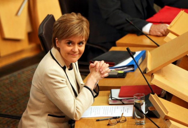 scotland 039 s first minister nicola sturgeon listens in the debating chamber of the scottish parliament at holyrood in edinburgh scotland britain june 28 2016 photo reuters scotland 039 s first minister nicola sturgeon listens in the debating chamber of the scottish parliament at holyrood in edinburgh scotland britain june 28 2016 photo reuters