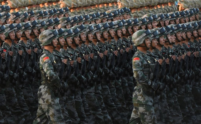 chinese soldiers conduct a practice at dawn ahead of a military parade later in the morning at tiananmen square in beijing on september 3 2015 to mark the 70th anniversary of victory over japan and the end of world war ii photo afp chinese soldiers conduct a practice at dawn ahead of a military parade later in the morning at tiananmen square in beijing on september 3 2015 to mark the 70th anniversary of victory over japan and the end of world war ii photo afp