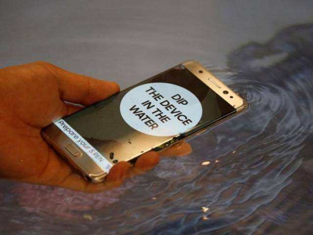 water resistant products generally come with an ip68 rating meaning they can handle being submerged for up to half an hour at a depth of more than one metre photo reuters water resistant products generally come with an ip68 rating meaning they can handle being submerged for up to half an hour at a depth of more than one metre photo reuters