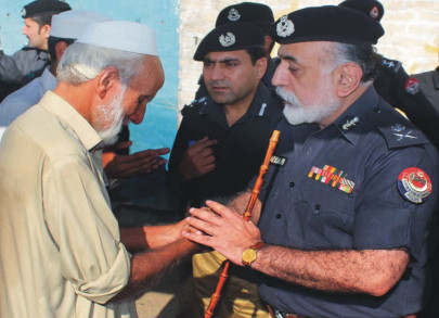 condolence igp visits residence of slain cop in mardan condolence igp visits residence of slain cop in mardan