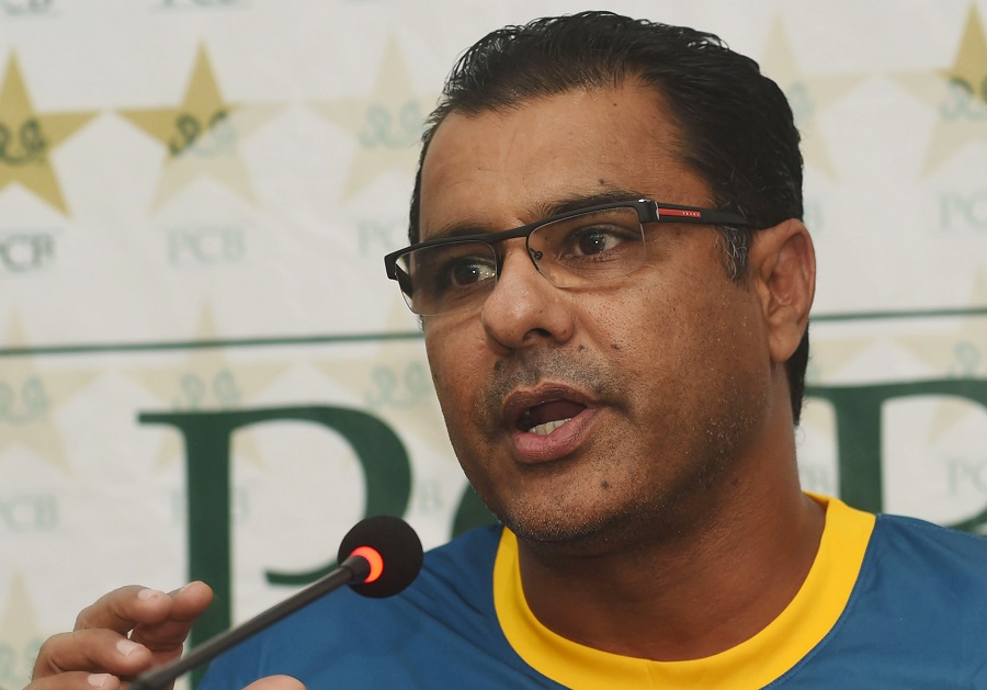 former pakistan head coach waqar younis speaks during a press conference in lahore on march 11 2016 photo afp