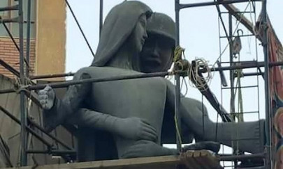 sculpture honouring egyptian military criticised for portraying sexual harassment sculpture honouring egyptian military criticised for portraying sexual harassment