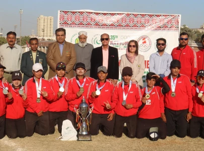 pakistan army clinch women s softball gold at national games pakistan army clinch women s softball gold at national games