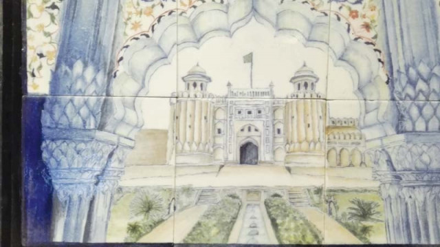 work displayed included miniature paintings calligraphy and ceramics photo express work displayed included miniature paintings calligraphy and ceramics photo express