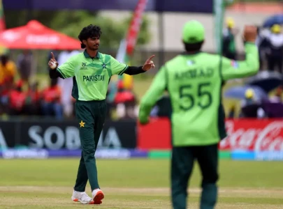 ali raza sameer minhas shine as pakistan outclass zimbabwe at u19 world cup ali raza sameer minhas shine as pakistan outclass zimbabwe at u19 world cup