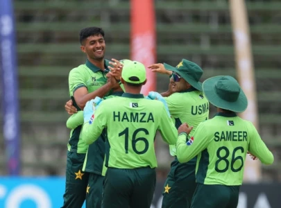 sameer subhan power pakistan to dominant eight wicket win against nz in u19 wc sameer subhan power pakistan to dominant eight wicket win against nz in u19 wc