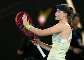 elena rybakina celebrates after winning her semi final match against jessica pegula of the u s reuters