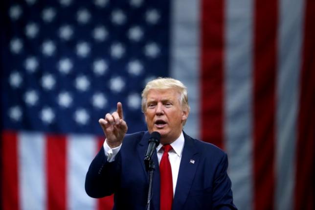 republican us presidential nominee donald trump attends a campaign event photo reuters