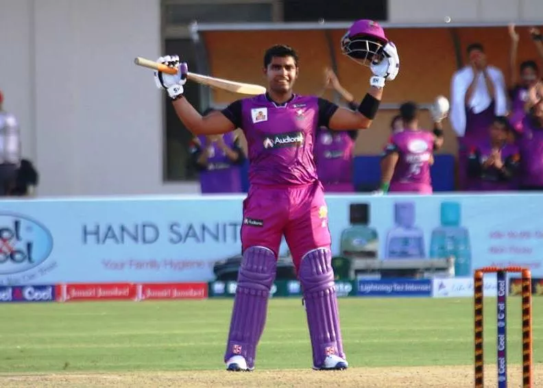 umar akmal scored 115 off 48 balls for lahore whites photo pcb umar akmal scored 115 off 48 balls for lahore whites photo pcb