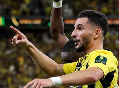 aouar leads al ittihad into acl knockout