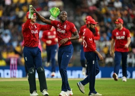 england celebrate wicket against sri lanka photo afp