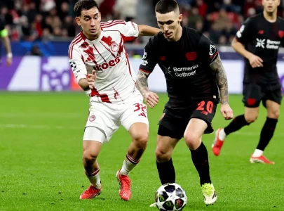 leverkusen through to champions league last 16 after olympiacos draw