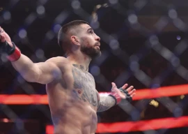 ilia topuria is one of the ufc s top rated fighter and a double weight champion who has won all 17 of his fights photo afp file