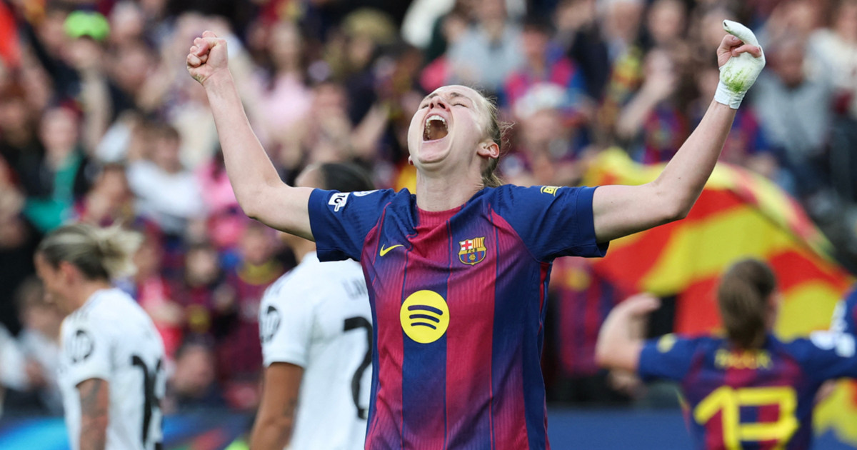 Barcelona thrash Real Madrid to reach Women’s Champions League semi-finals