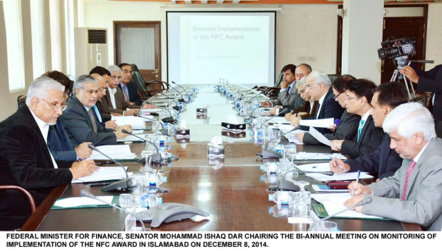 finance minister ishaq dar chairs the bi annual nfc implementation meeting in islamabad on monday rs2 1b is the amount that k p and punjab will get from the total rs2 6b federal award photo pid finance minister ishaq dar chairs the bi annual nfc implementation meeting in islamabad on monday rs2 1b is the amount that k p and punjab will get from the total rs2 6b federal award photo pid