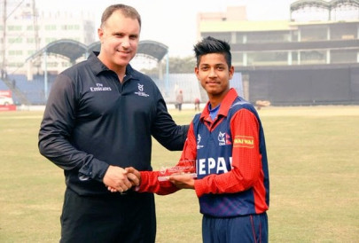 clarke takes young nepalese spinner under wing clarke takes young nepalese spinner under wing