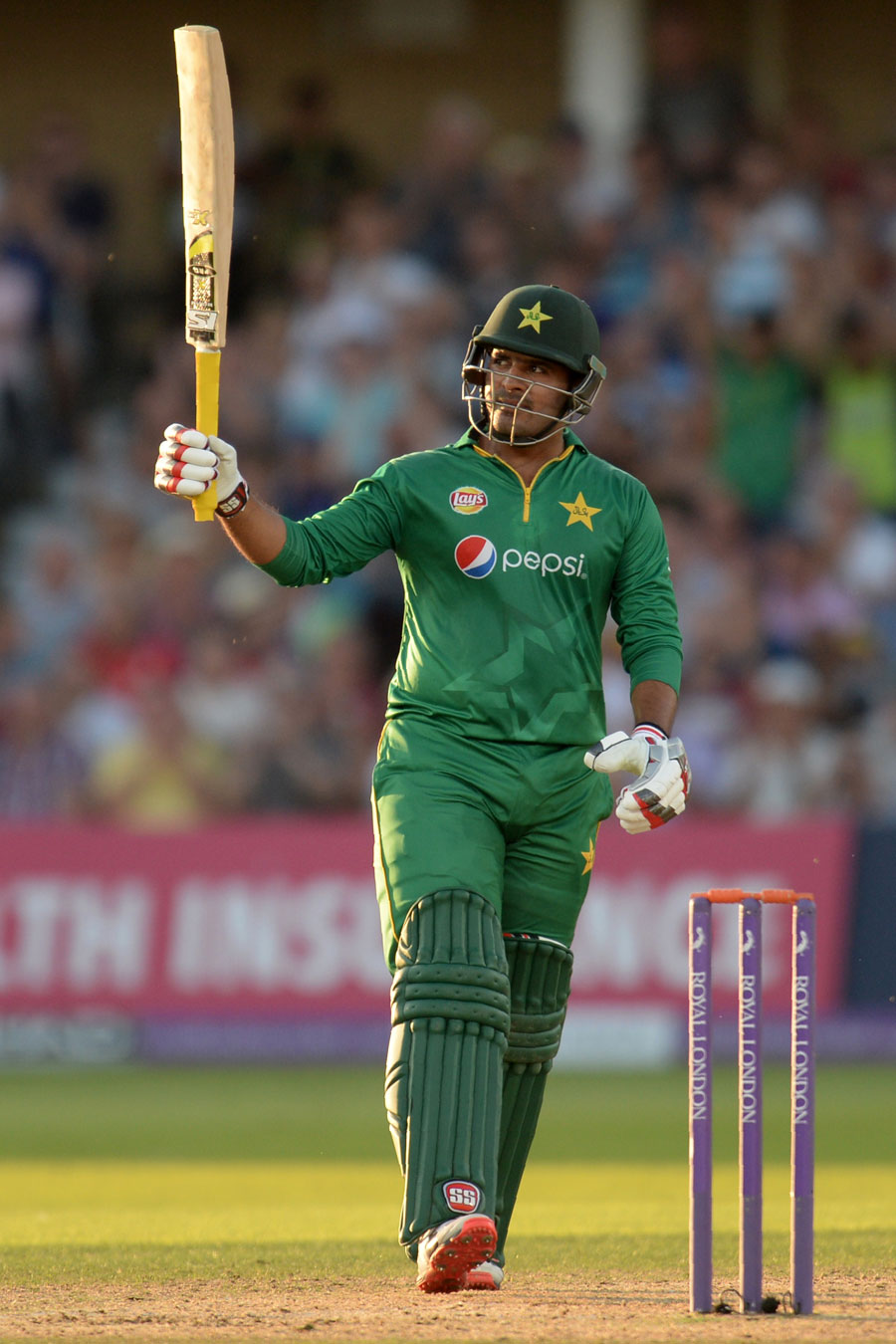 sharjeel khan hammered a 26 ball fifty against england at trent bridge on august 30 2016 photo afp