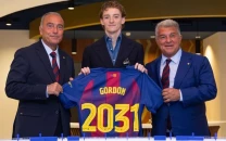 barcelona sign winger gordon from newcastle