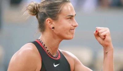 aryna sabalenka booked her place in a 14th consecutive grand slam quarter final photo afp aryna sabalenka booked her place in a 14th consecutive grand slam quarter final photo afp