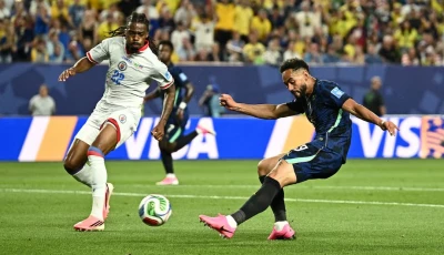 vinicius stars as brazil cruise past haiti