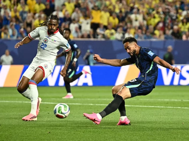 Vinicius stars as Brazil cruise past Haiti