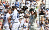 latham conway pile on the runs against england