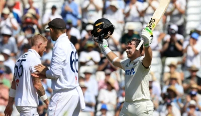 latham conway pile on the runs against england