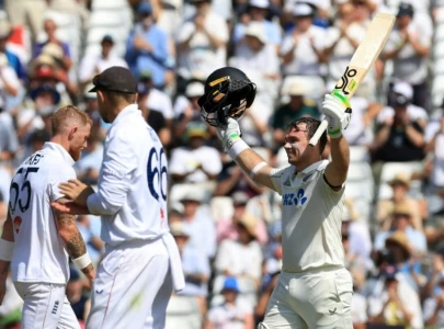 latham conway pile on the runs against england