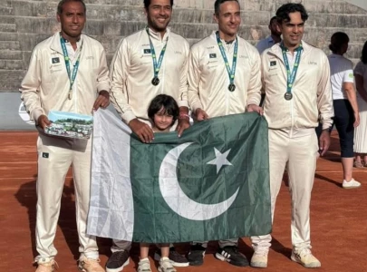 pakistan claim historic silver at itf masters world team championships pakistan claim historic silver at itf masters world team championships