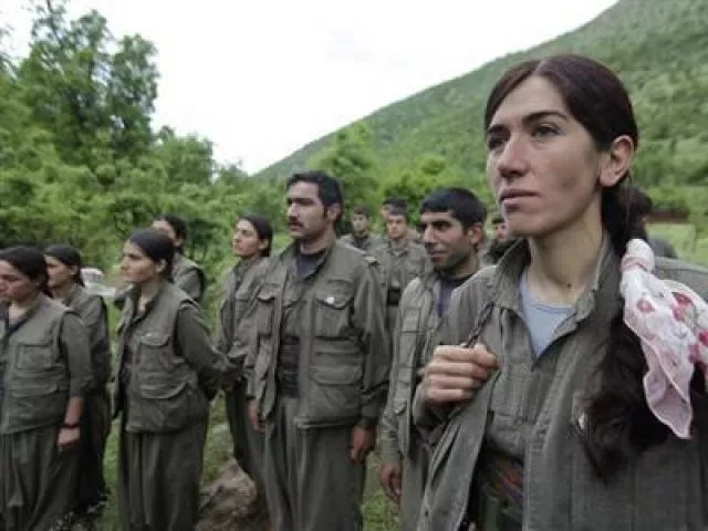 kurdistan workers party pkk fighters stand in formation in northern iraq photo reuters kurdistan workers party pkk fighters stand in formation in northern iraq photo reuters