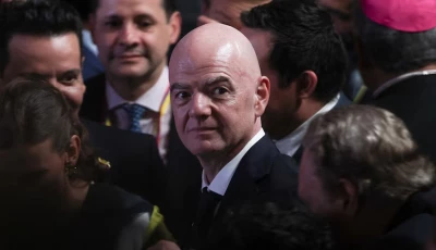 fifa president gianni infantino attends the inauguration of abelardo de la espriella as colombia s president in cali colombia photo reuters