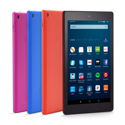 the eight inch display fire hd tablet will start at 89 for us customers photo publicity
