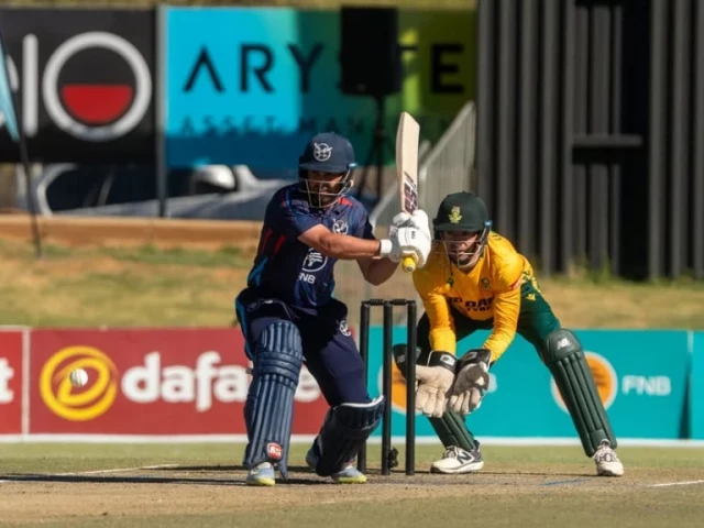 South Africa edge Namibia to reach Tri-Series final