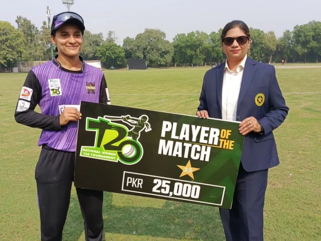Eman helps Strikers keep unbeaten run in T20  tribune.com.pk