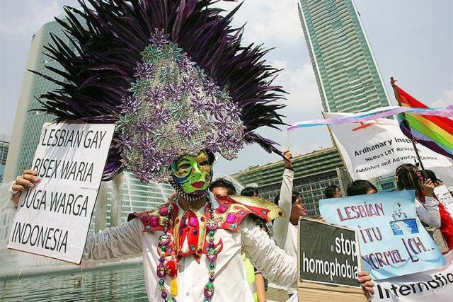 it was the latest move by indonesian authorities against homosexuals who have faced a sudden backlash this year with the government recently declaring there is quot no room quot in the country for the gay community in response to criticism from activists photo reuters